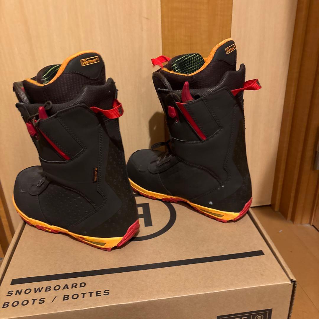 Imperial スノーボードブーツ 男性用 黒/オレンジ