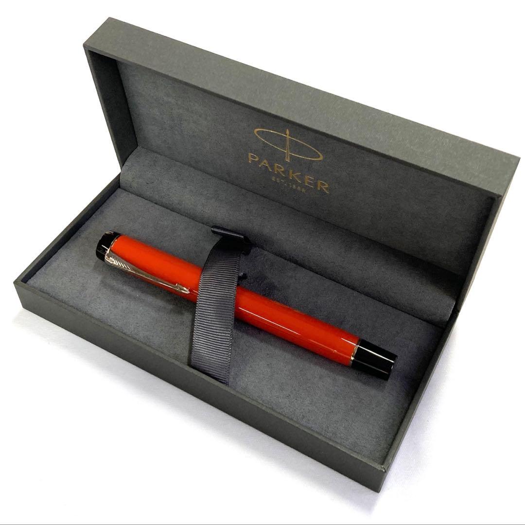 PARKER DUOFOLD 万年筆 クラシック ビッグレッド CT 美品