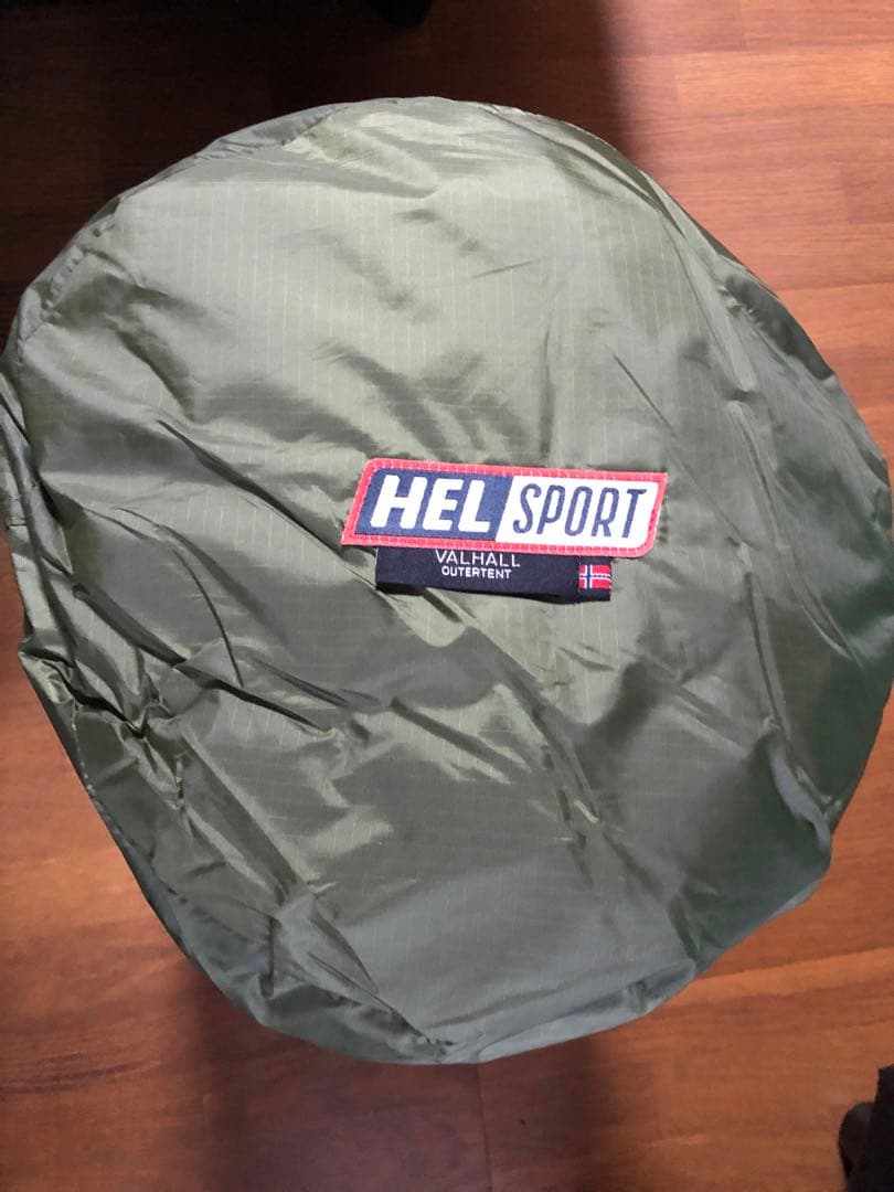 HELSPORT VALHALL グリーンキャンプテント