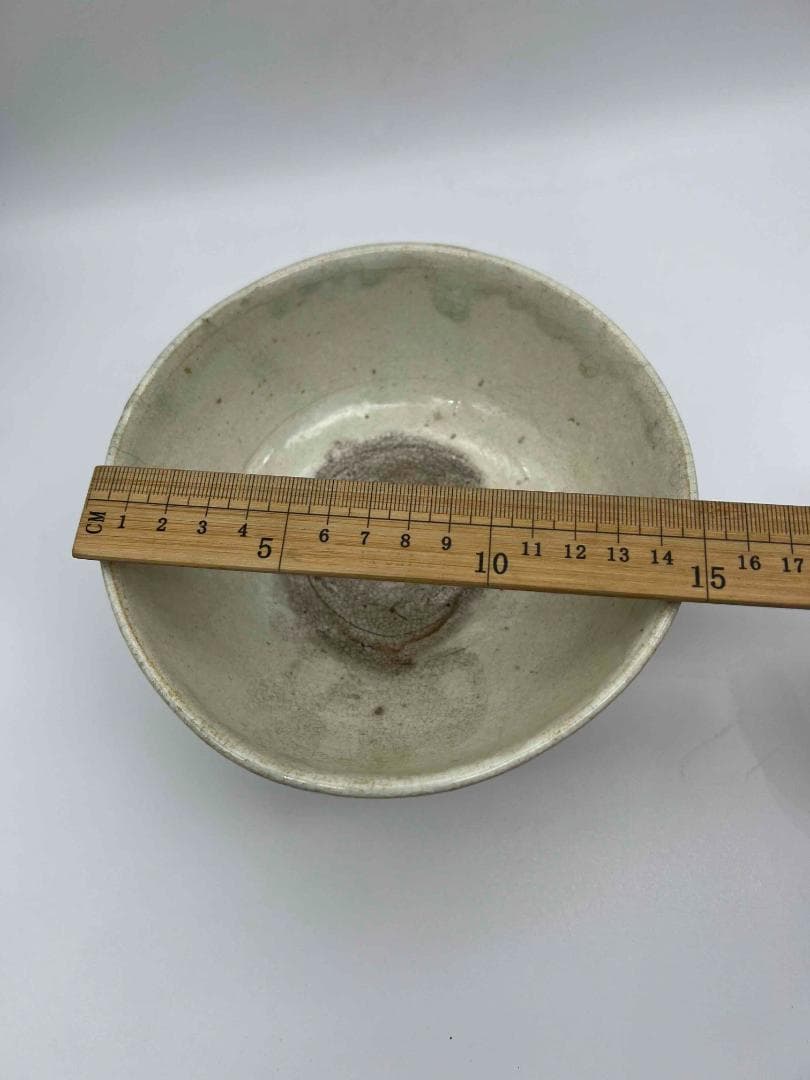 宋時代　定窯　白磁高足鉢　茶碗　景徳鎮　唐物　古賞物(C-66)