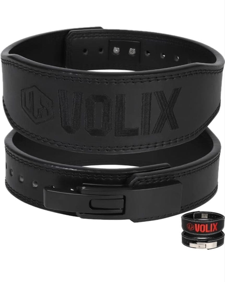 VOLIX トレーニングパワーリフティングベルトナロータイプ　L