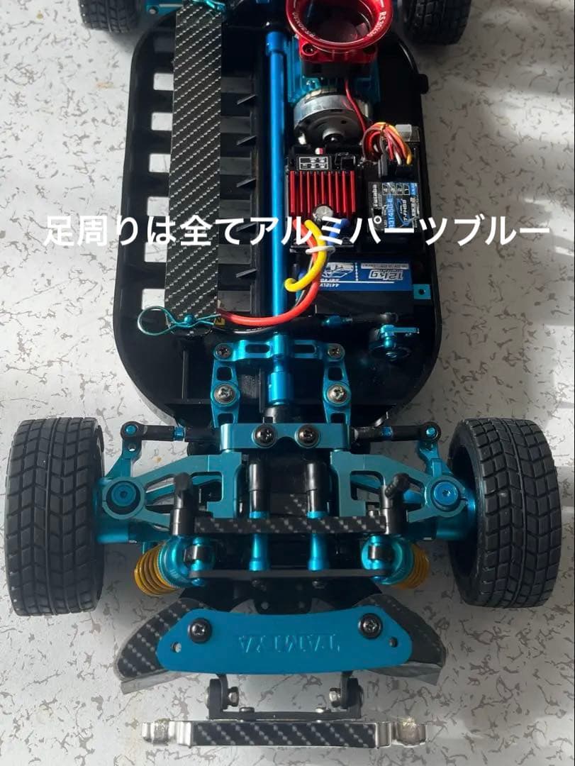 ★新品 タミヤTT01 4WD又はRWD選択可能 MR-Sボディ・プロポ・メカ付