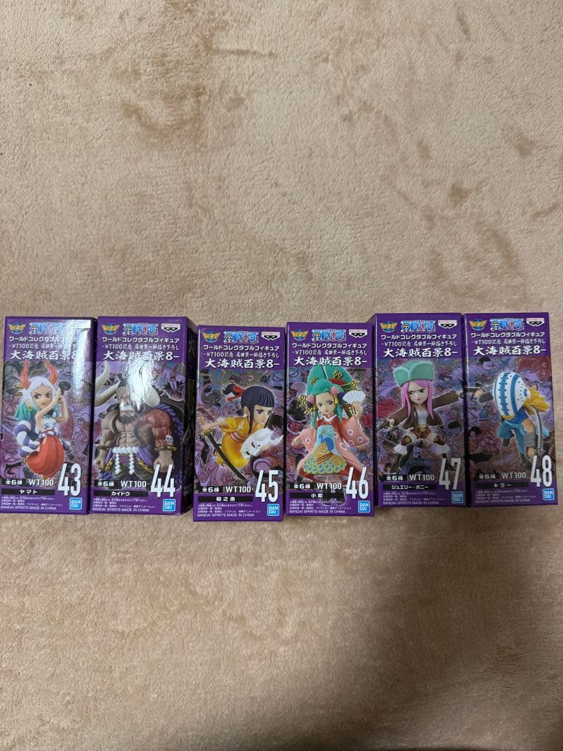 ワンピース　ワーコレ　大海賊百景　コンプセット
