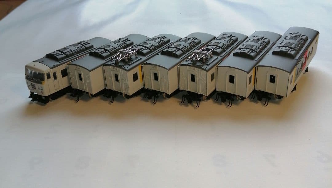 バンダイ動力N化Bトレショーティー特急あかぎ185系7両＋E501系クハのセット