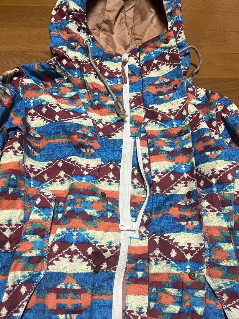 バートン　Burton 幾何学模様 スノーボードウェア 女性用