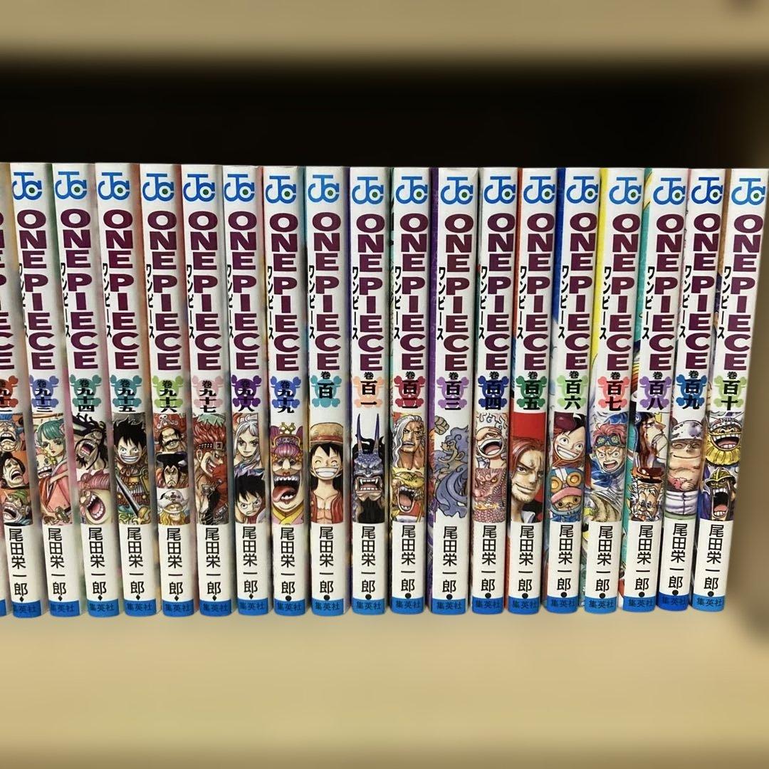 良品❗️送料無料❗️ワンピース全巻1〜112巻 尾田栄一郎