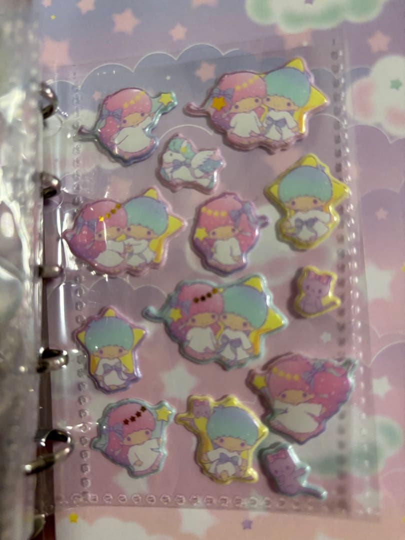 美品 シール帳 完成品 サンリオ ストーンシール ボンボンドロップシール2冊