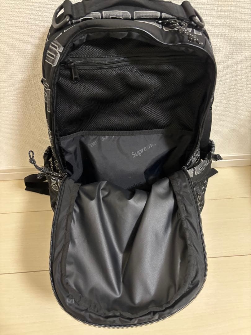 シュプリーム FW21 ブラック リュック　極美品