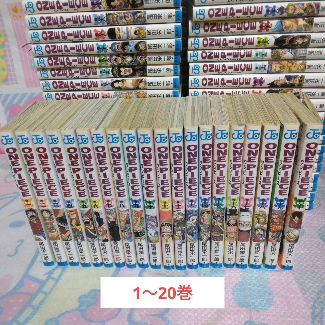 ［ジャンク］　ワンピース108巻セット