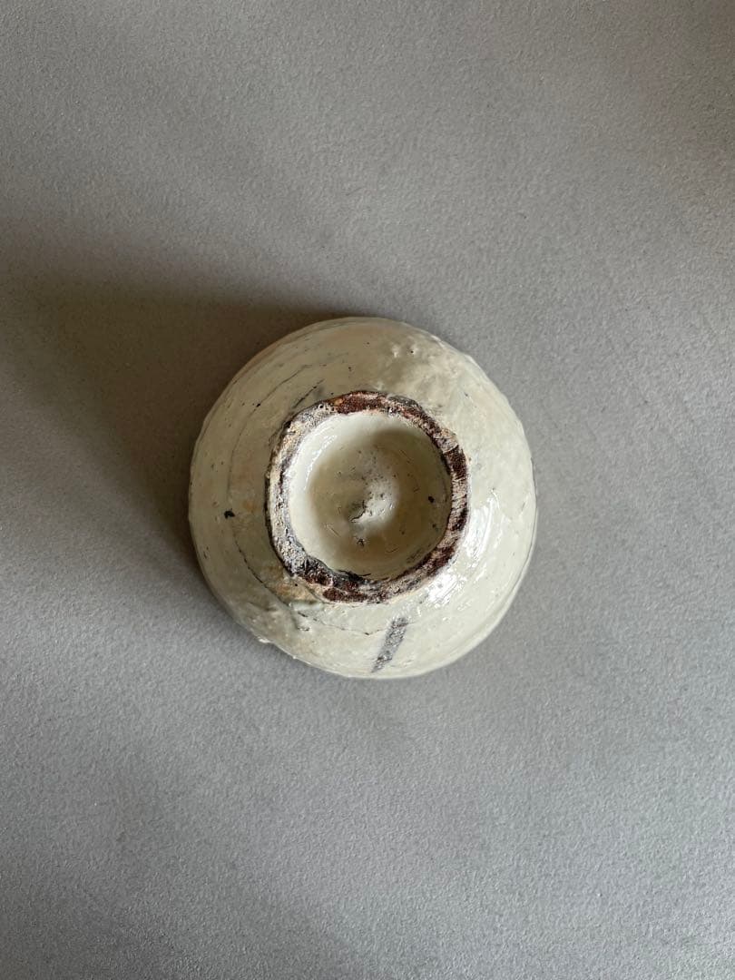 森岡成好 粉引茶碗 抹茶茶碗 小服茶碗 旅茶碗 粉引 茶盤