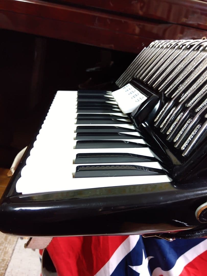 【即演奏可】YAMAHA YA-80 アコーディオン 独奏用高級モデル自宅保管品
