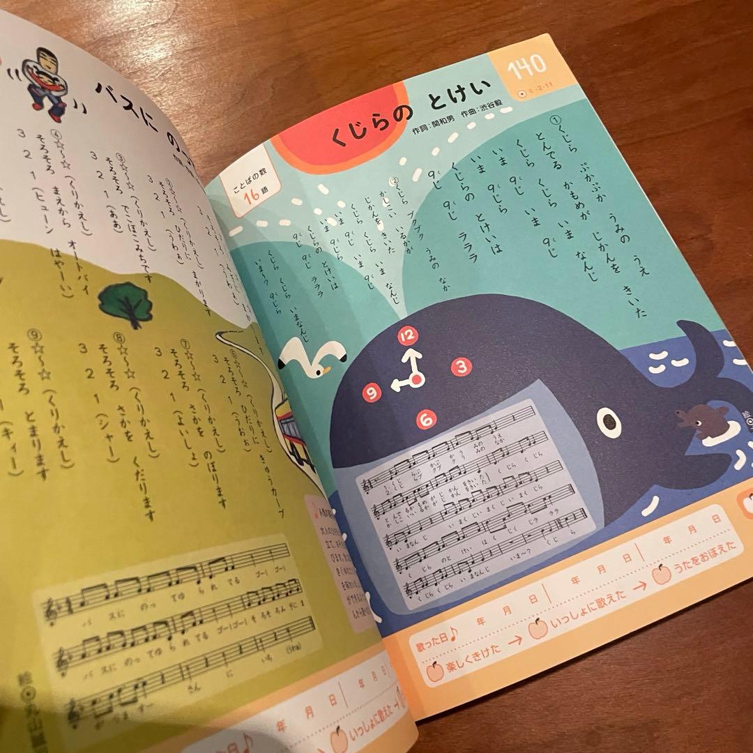 くもんのうた200えほん CD6枚セット