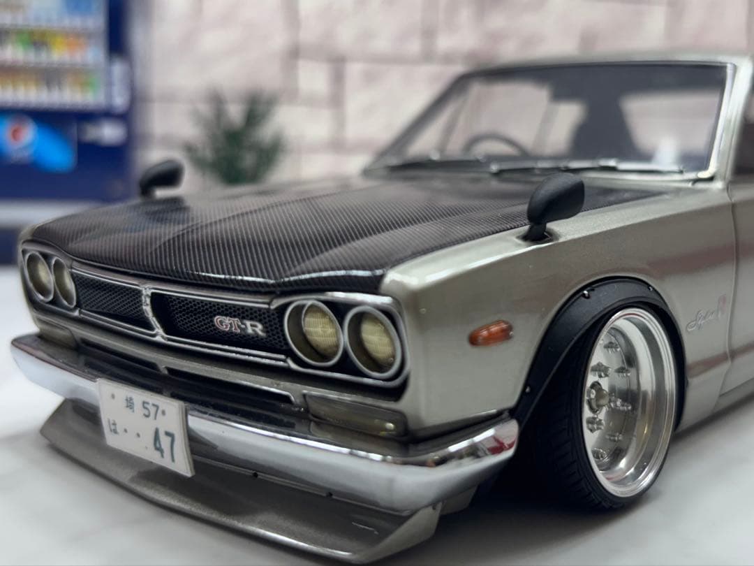 1/18イグニッションモデル ハコスカGTR MK-Ⅰ深リムカスタム