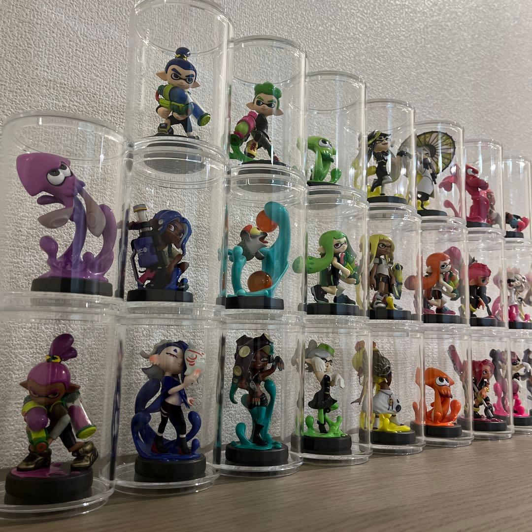 amiibo スプラトゥーン　全種類　コンプリート　限定あり