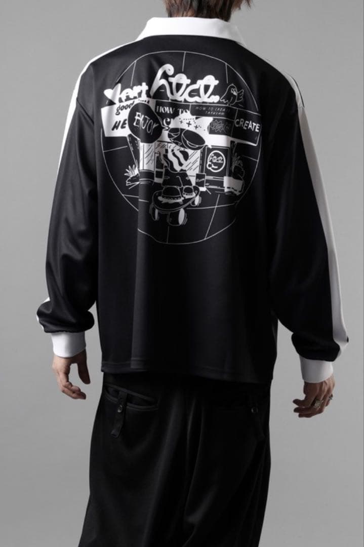 【TAKUYA∞の創り方】フットボール シャツ/ブラック