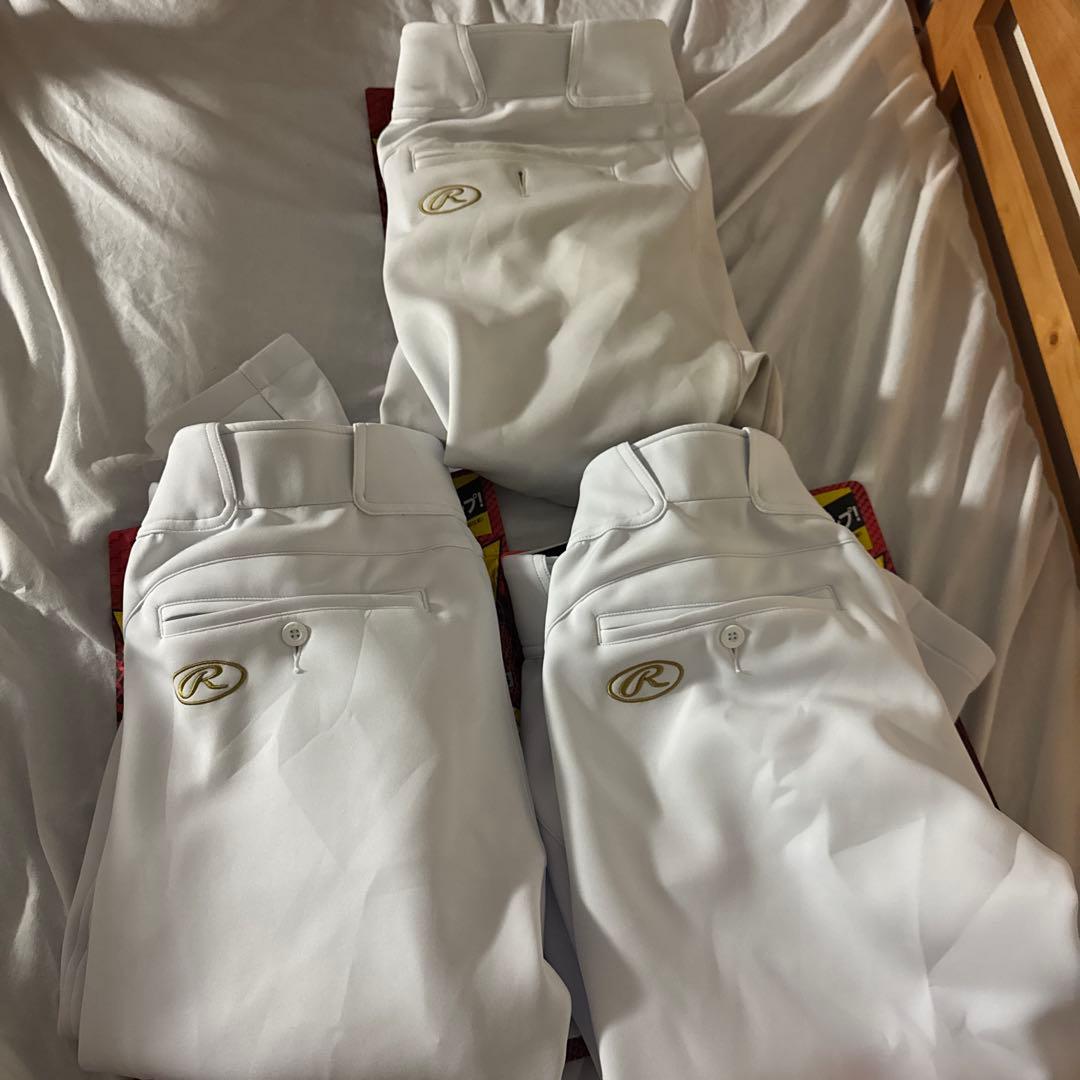 R スライディングパンツ ホワイト 3枚セット