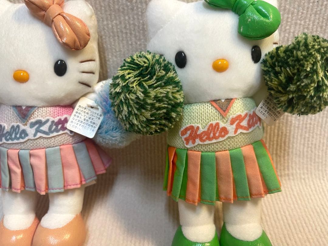 ユキ タグ付き☆激レア コスプレ チアガール 長脚 4体 ぬいぐるみ