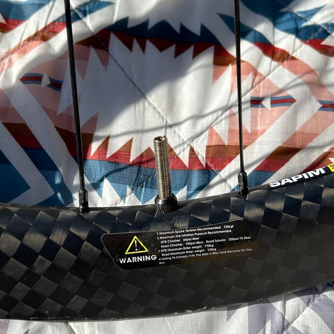 R*8様 カーボンホイール SAPIM 350 STRAIGHTPULL SHI