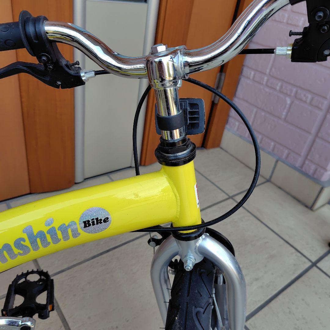 Henshin 幼児用自転車 イエロー