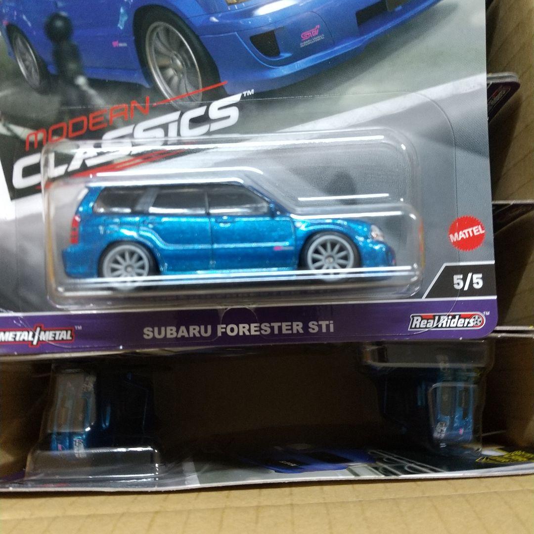 新品10個ホットウィール モダン・クラシックス スバル フォレスター STi