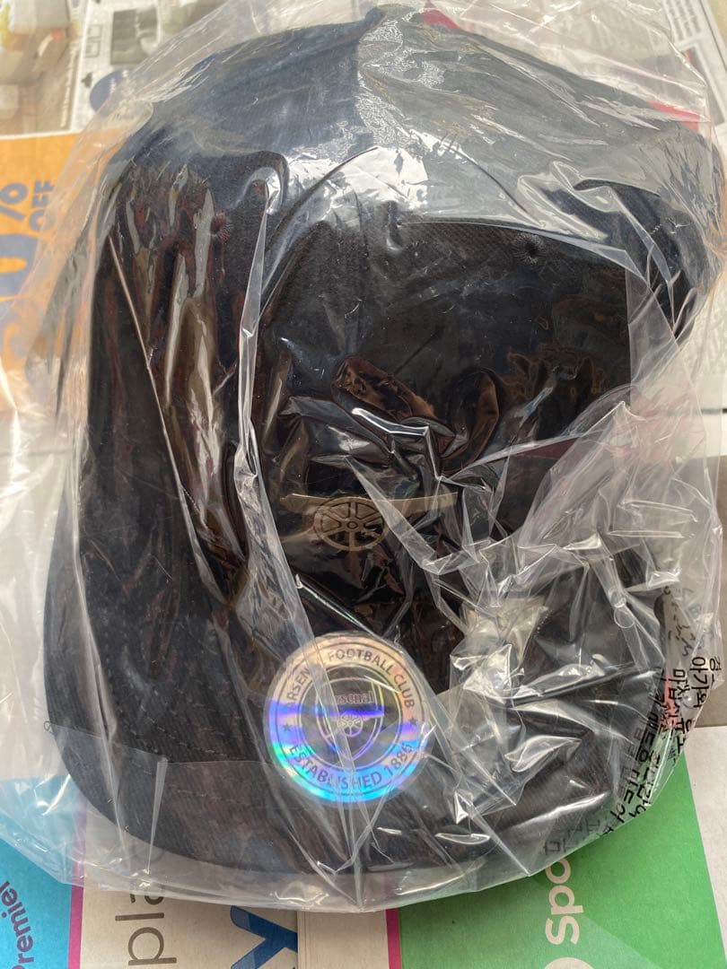 【新品希少】アーセナル ブラック キャップ