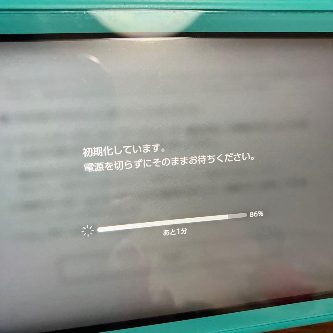 Nintendo Switch Lite ターコイズ 本体　初期化済み中古