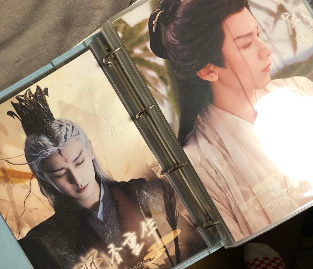 成毅 チョンイー A4ポスターアルバム バインダー ファイル A4カード50枚入