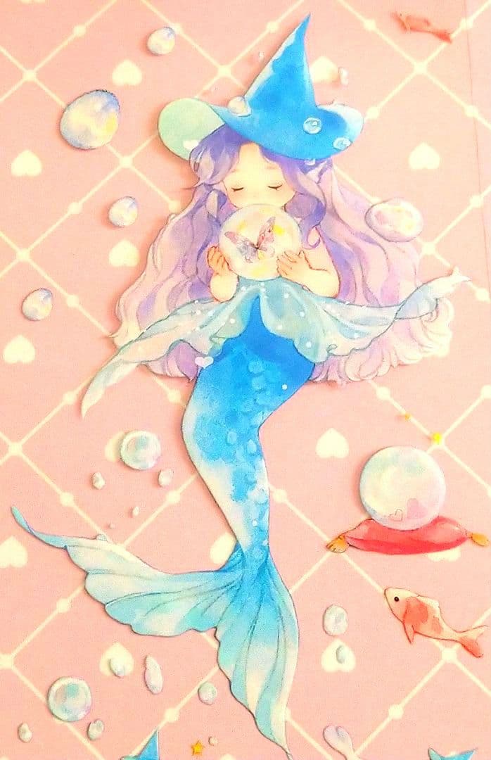 J785▶甜妹魔法师(PET)欣甜切り売り海外人物マステ女の子苜暖