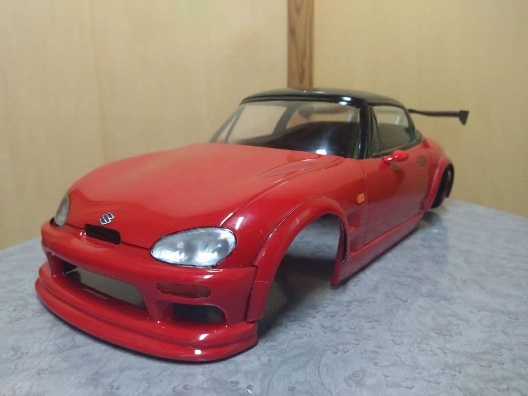 SPICE カプチーノ Mシャーシ 未使用ボディ