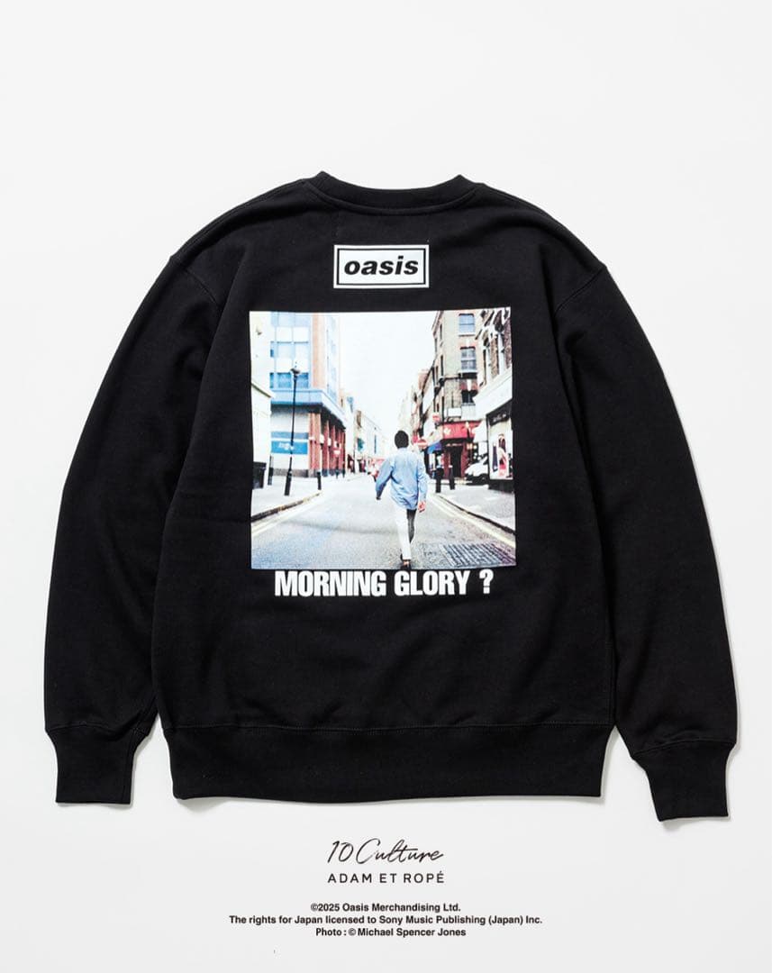 Oasis ADAM ET ROPE ブラックスウェット Lサイズ