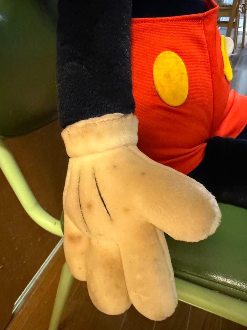 ミッキーマウス ぬいぐるみ 約90cm 1983〜1984年頃TDLで購入