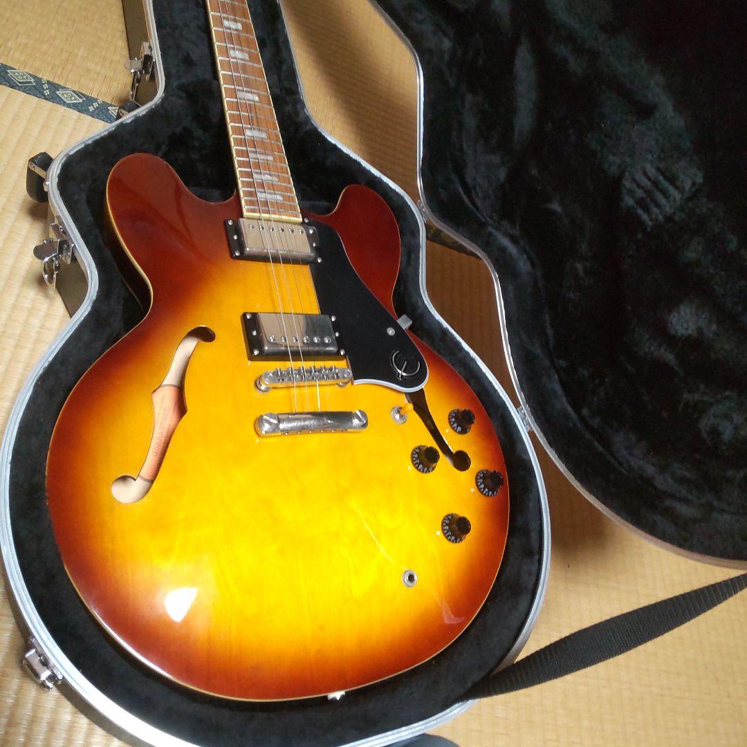 美品Epiphone ES-335 PROカスタムショップ限定品ハードケース付き