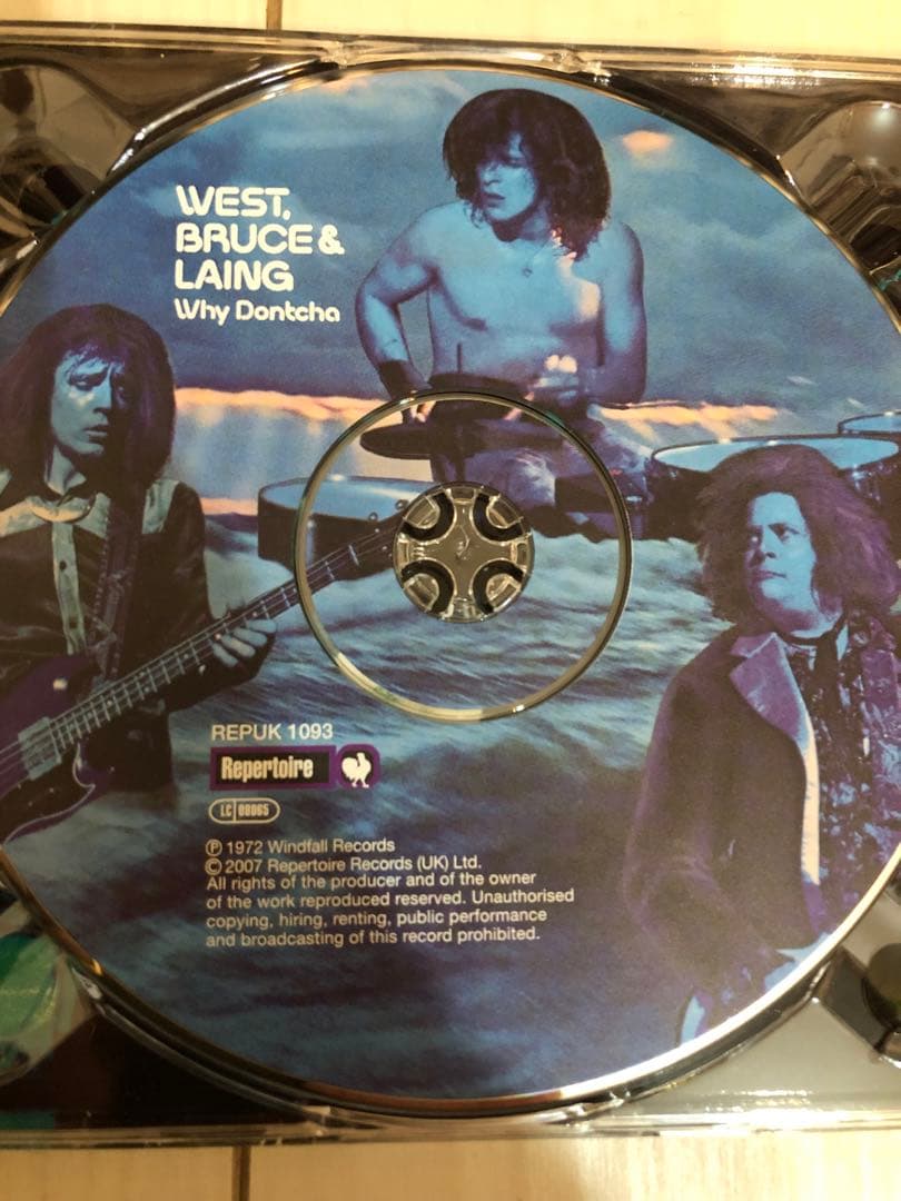 洋楽 WEST, BRUCE & LAING - Why Dontcha 1972