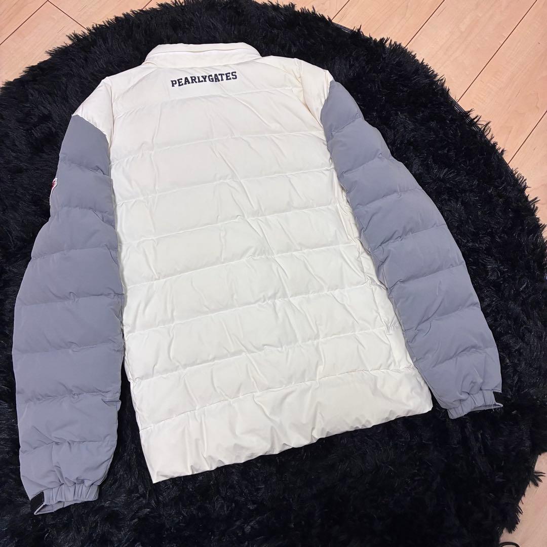 パーリーゲイツ 2way ダウンジャケット ベスト 大きいサイズ XL フード