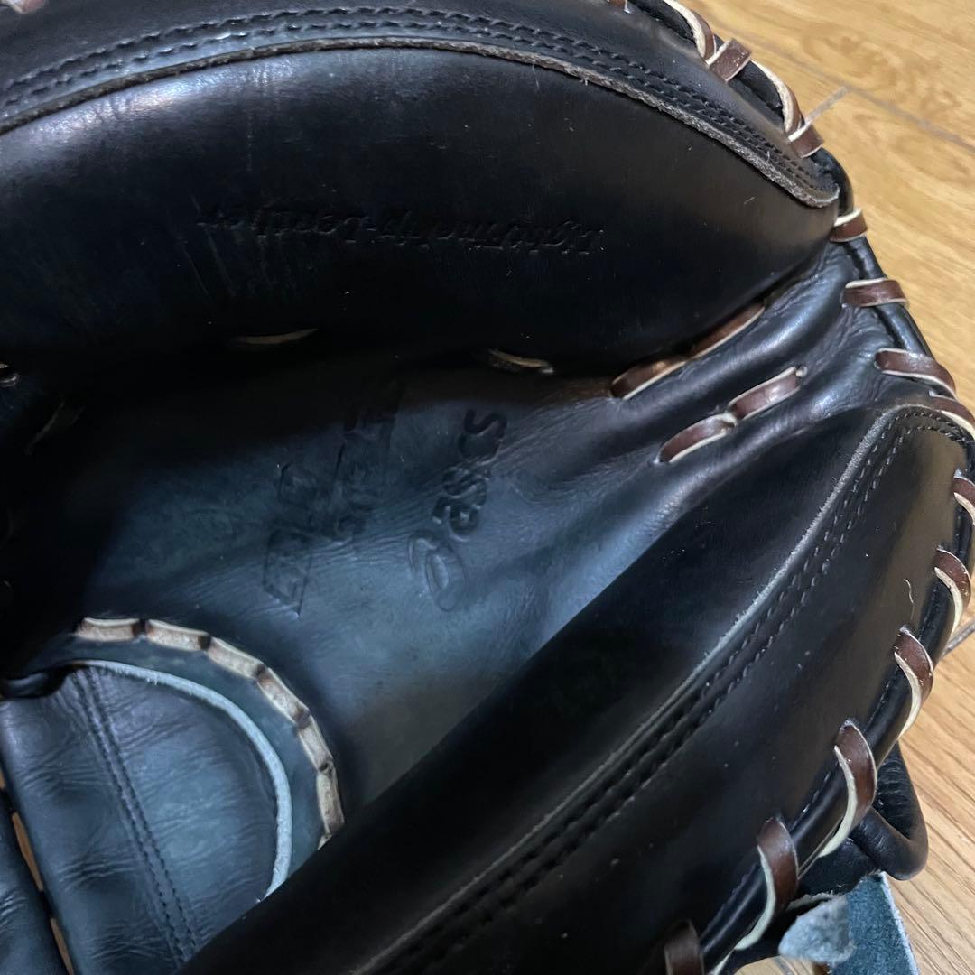 アシックス ゴールドステージ キャッチャーミット　美品やれ無し！