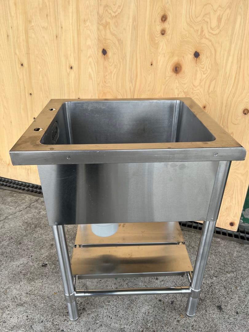 1槽シンク 500x600x780