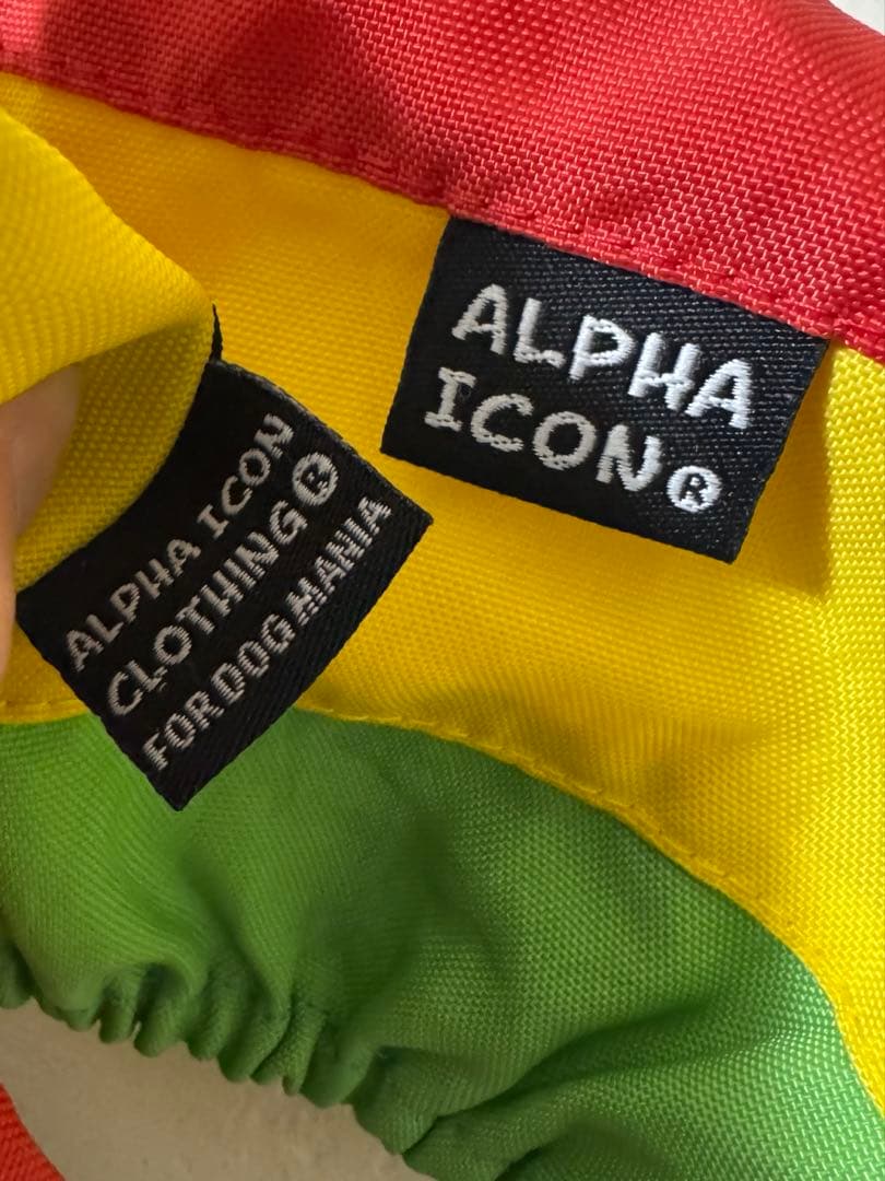 alphaicon アルファアイコン レインコート　小型犬用