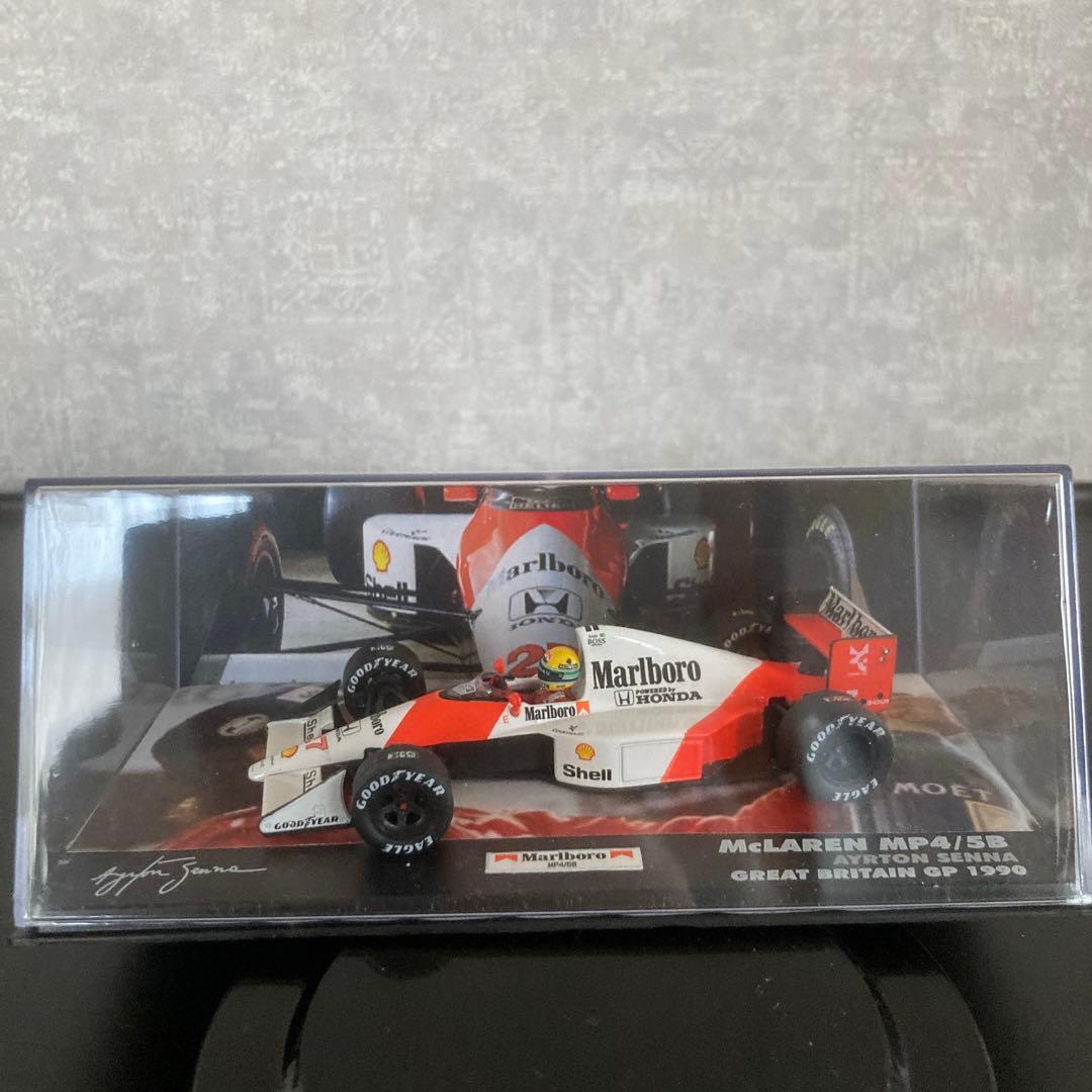 F1 マクラーレン MP4/5B アイルトン・セナ ケースは ミニチャンプス