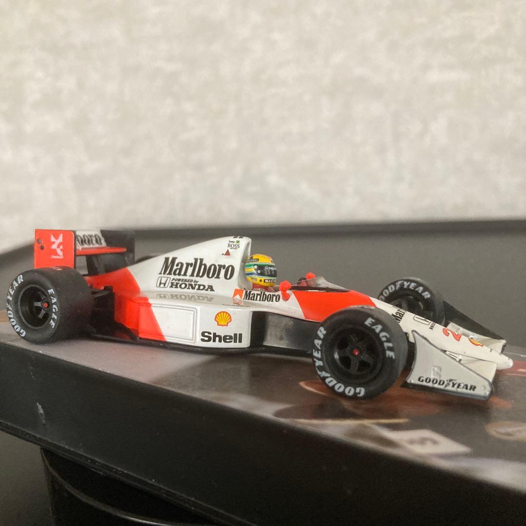 F1 マクラーレン MP4/5B アイルトン・セナ ケースは ミニチャンプス