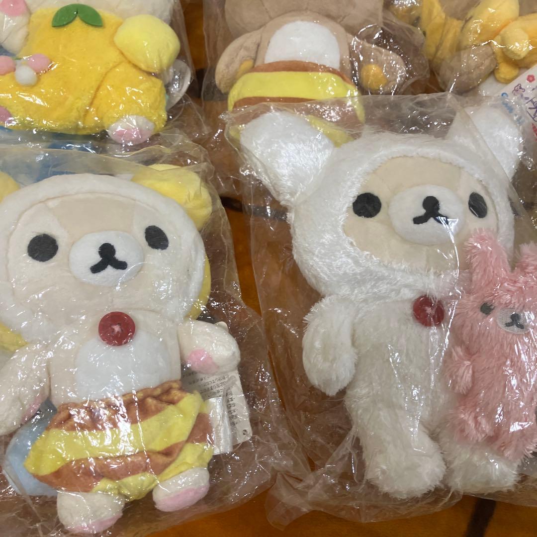 リラックマ　ぬいぐるみ　まとめ売り　コリラックマ　コグマ　キイロイトリ