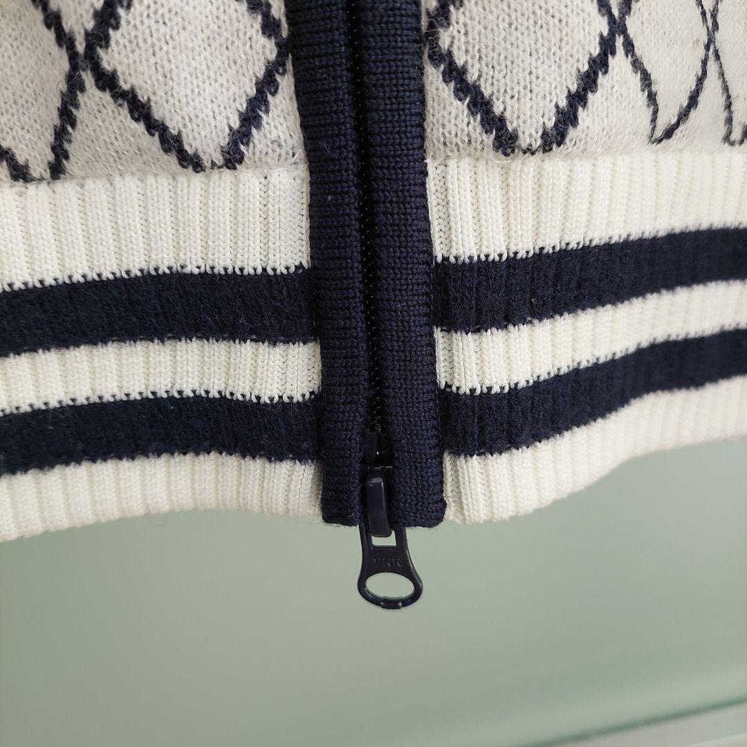 and per se　防風ニットブルゾン 　Lsize