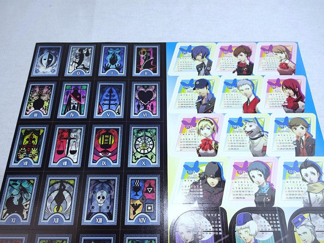 2011 ペルソナ3 ペルソナ4 P3P カレンダー A2 ポスター　副島成記