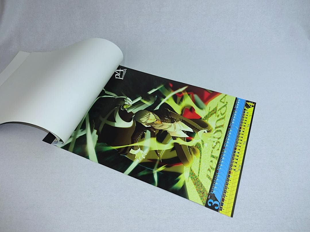 2011 ペルソナ3 ペルソナ4 P3P カレンダー A2 ポスター　副島成記