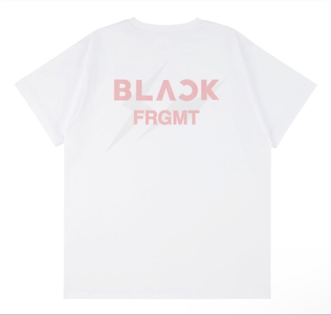 FRAGMENTTシャツBLACKFRGMT BLACKPINK ブラックピンク