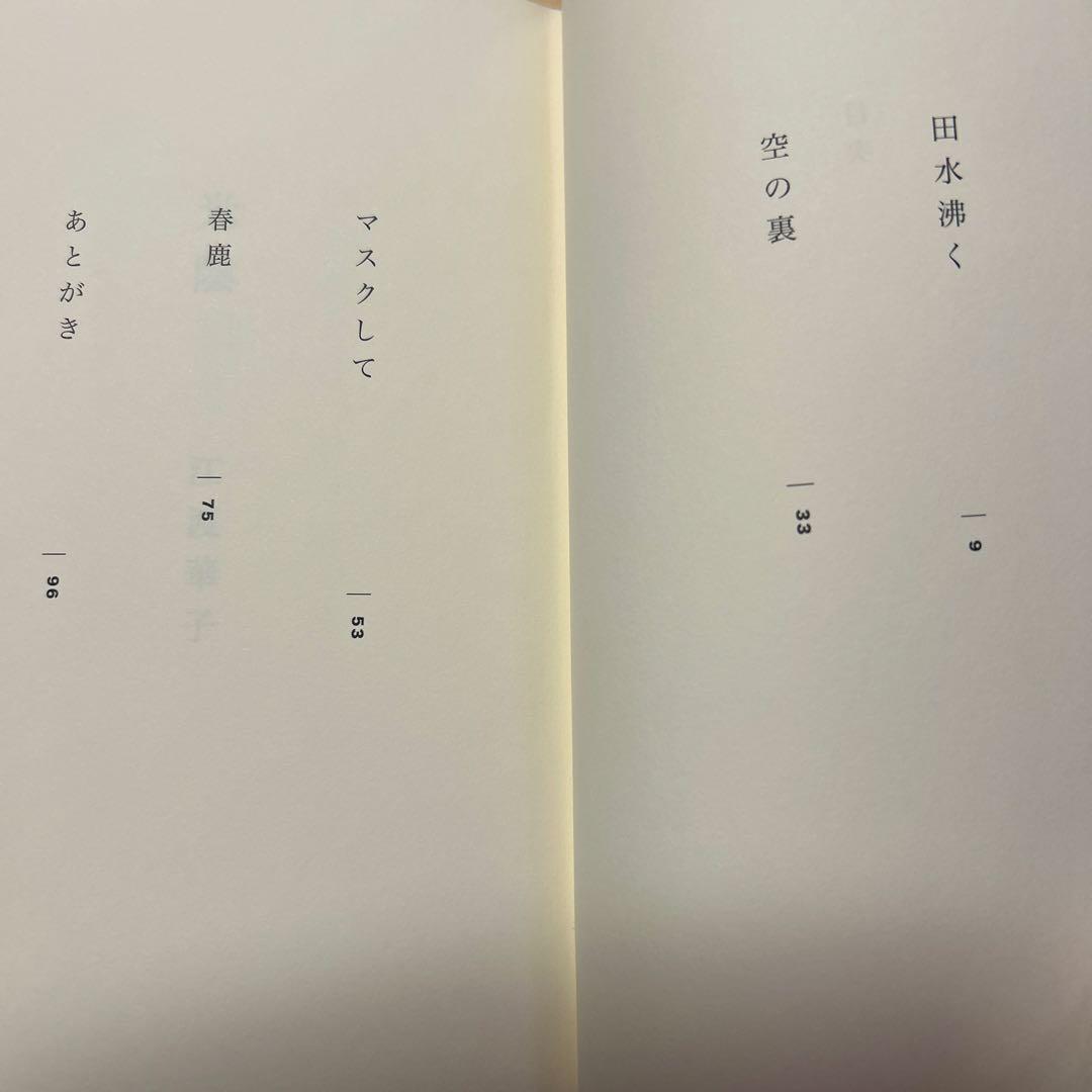 [デビュー作！サイン！初版]幻の句集『光陰』江渡華子　署名俳句入り　2007年