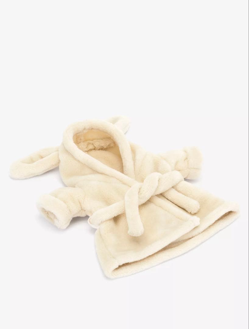 ぬいぐるみ  Bathrobe Bear soft toy 26cm