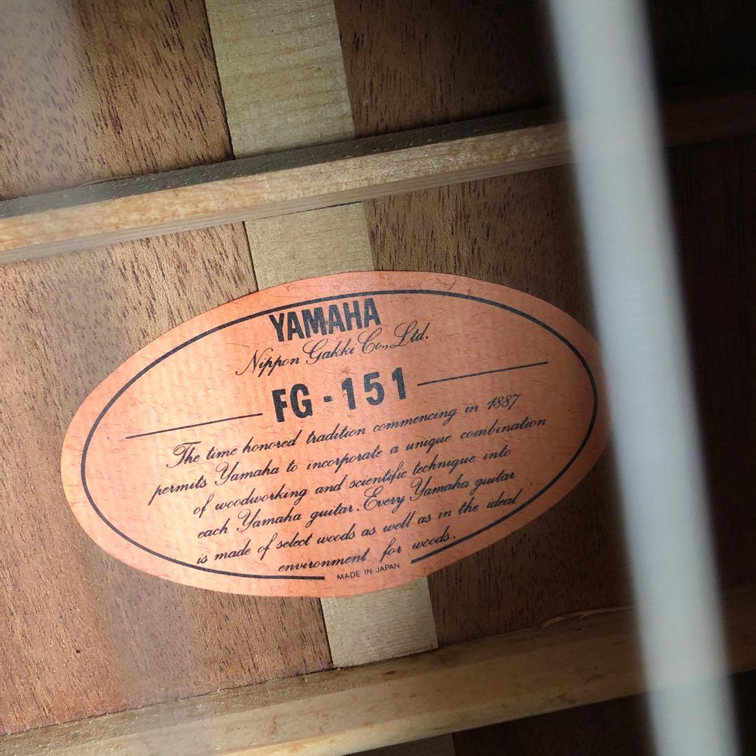 アコースティックギター　YAMAHA ヤマハ　FGー151 中古品