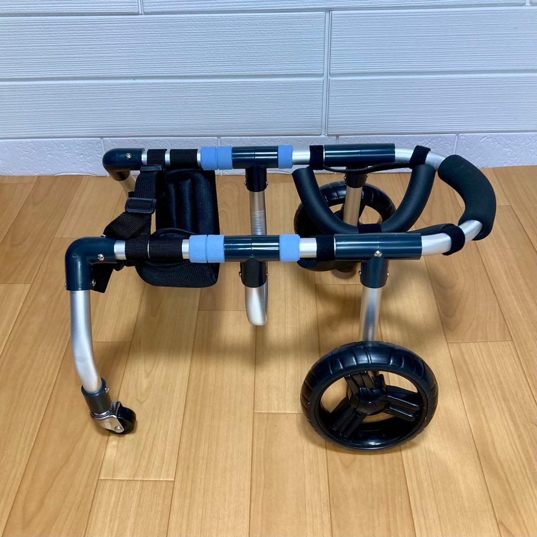たまページ■小型犬用4輪　犬の車椅子　犬の歩行器　+オプション
