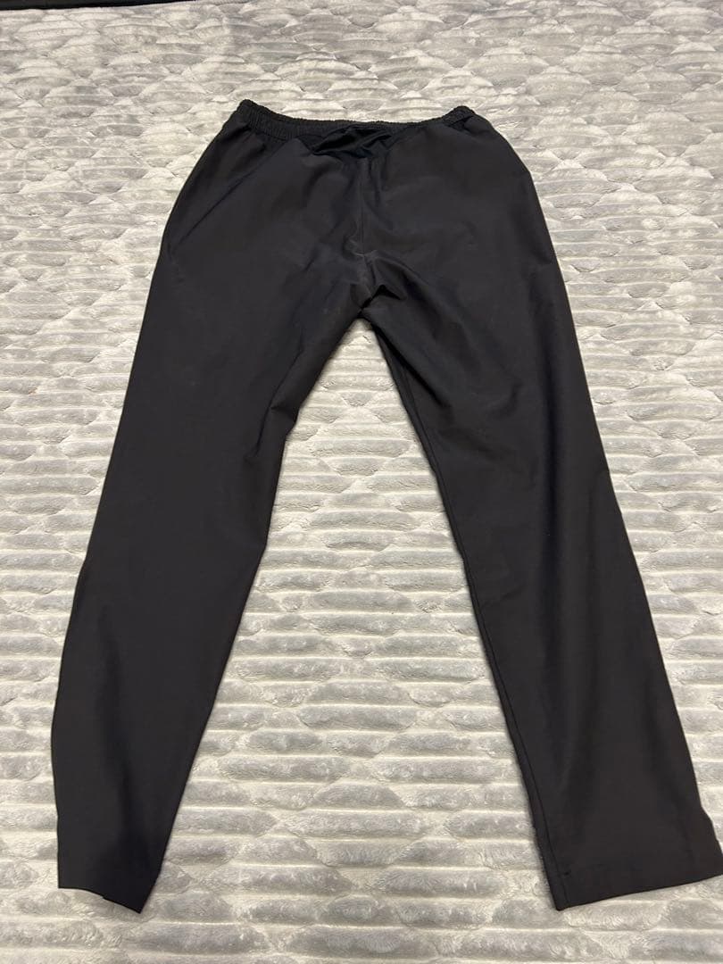 【美品】アシックス　ストレッチクロスジャケットパンツ　トレーニング上下　L 黒