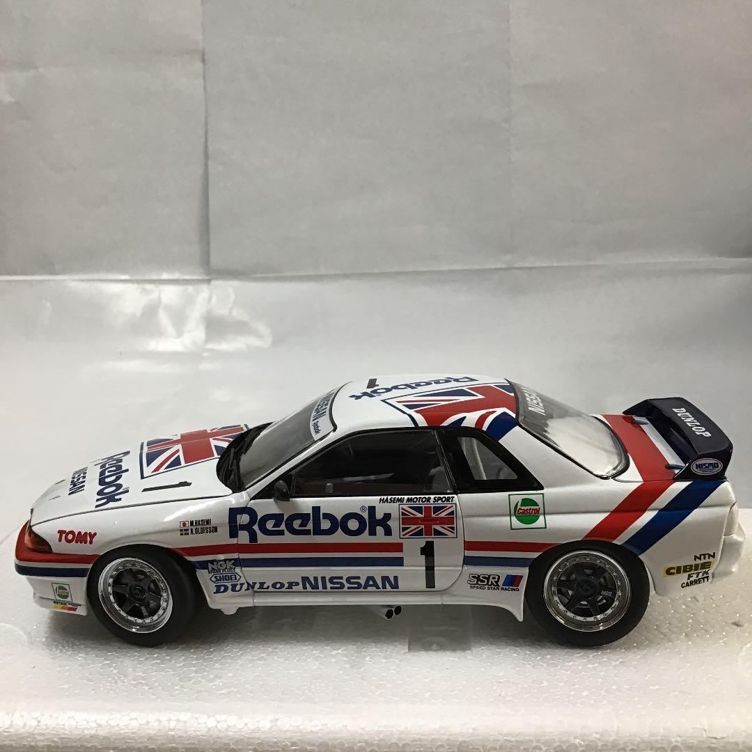 トミカ　エブロ　リーボック　スカイラインR 32 ハセミモータースポーツ